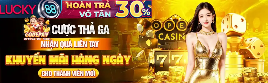 Thưởng Chào Mừng lucky8882